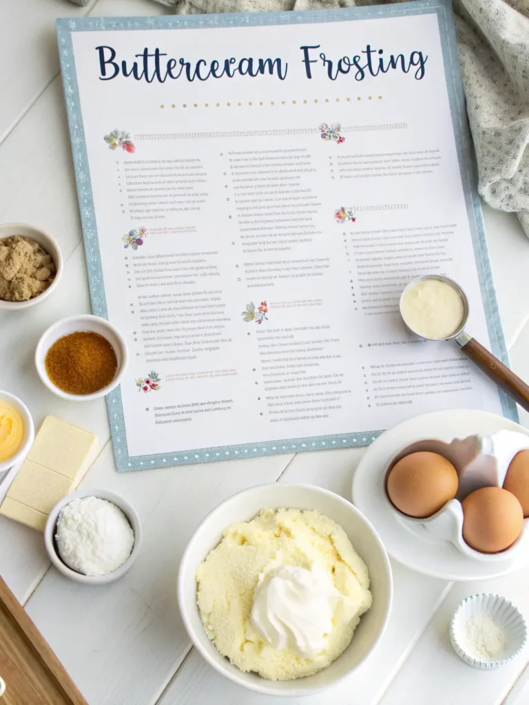 buttercream frosting recipe