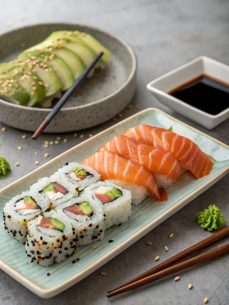 nigiri vs sashimi delquickrecipes fin