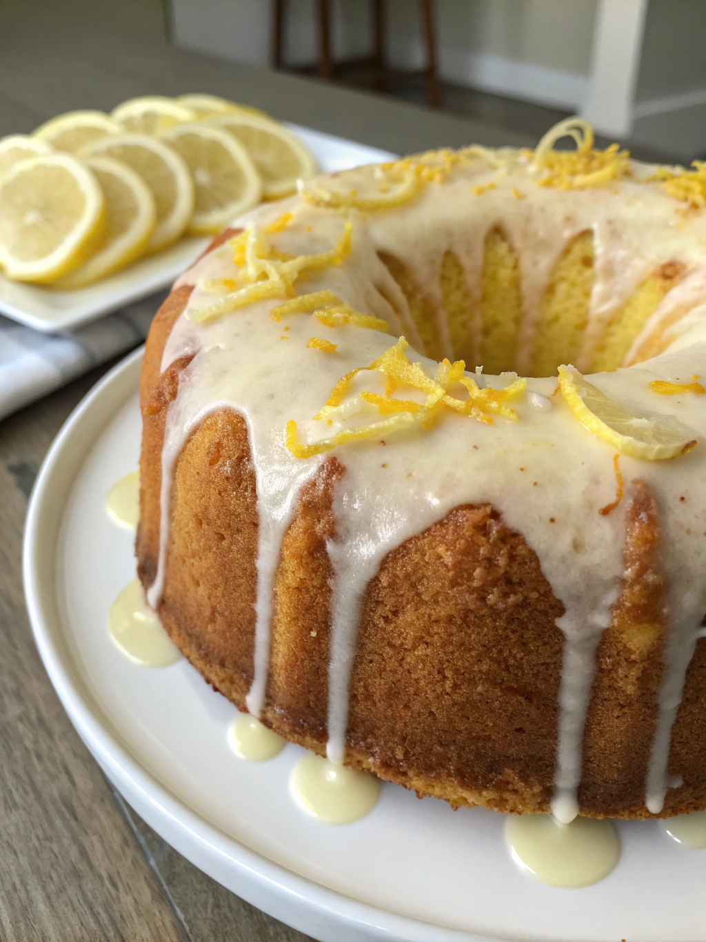 lemon cream cheese pound cake