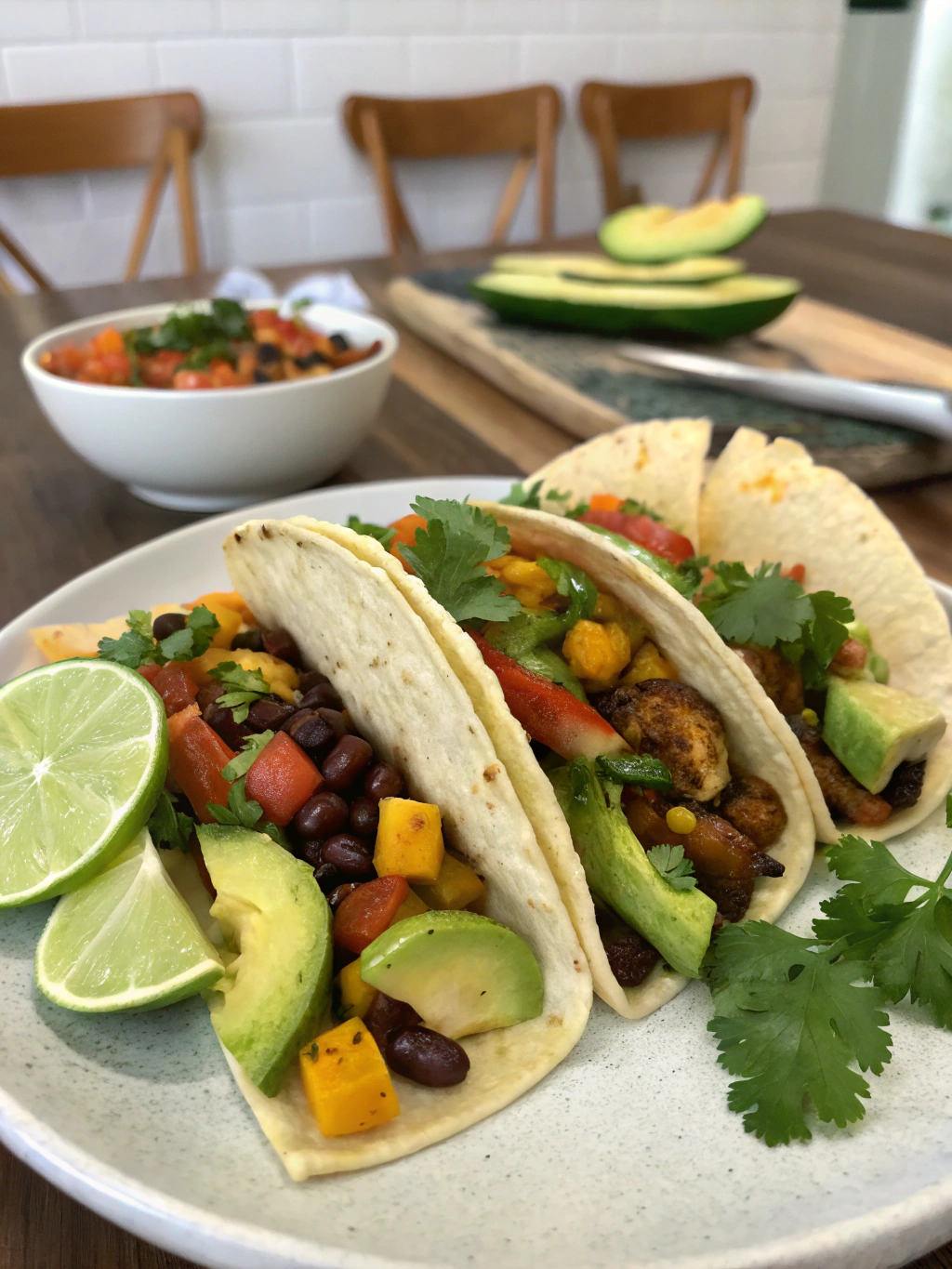 Ingredients for Vegan Breakfast Tacos, VEGAN BREAKFAST TACOS, vegetarian breakfast tacos, plant based breakfast, best plant based breakfast, plant based breakfast easy, vegan breakfast taco