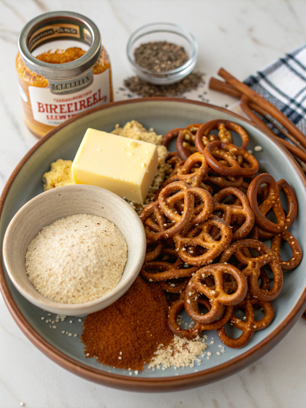 Spicy Pretzel Ingredients, spicy pretzel recipe, seasoned pretzel recipe, ranch dressing pretzels, spicy seasoned pretzels recipe, pretzel seasoned recipe, spicy pretzels recipe