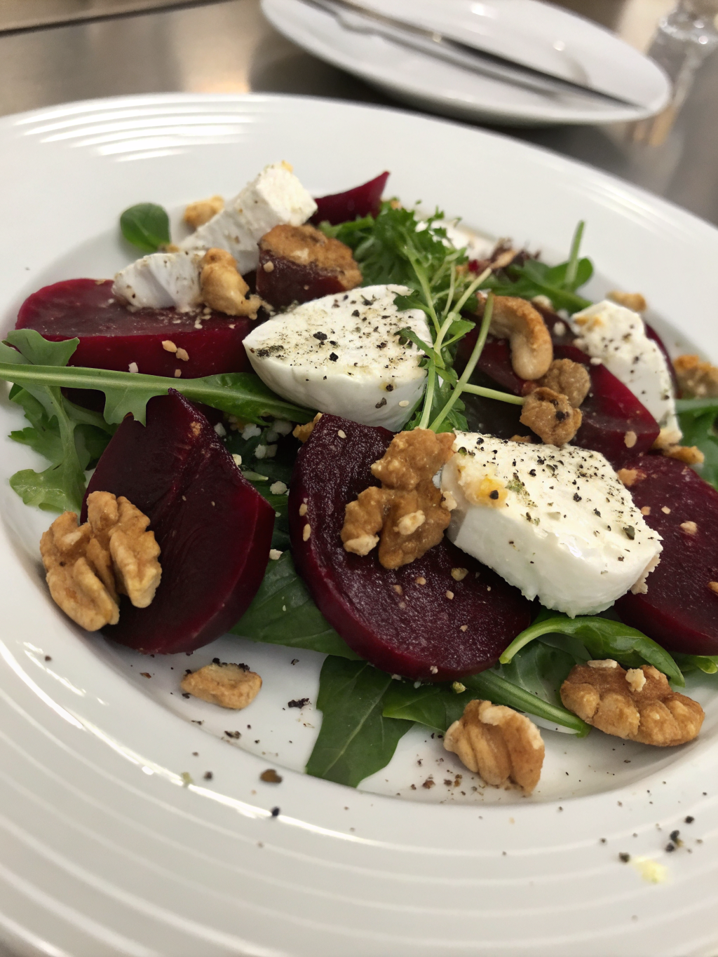 goats cheese beetroot salad
